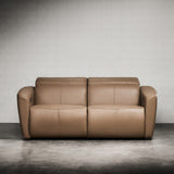 MILANO — sofa inclinable cuir, vue de face